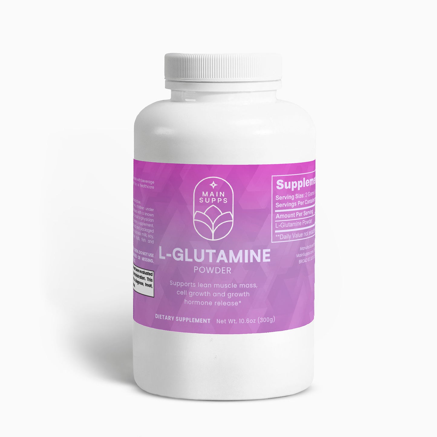 MainSupps L-Glutamine Powder