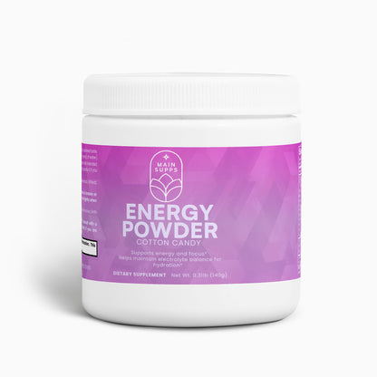 MainSupps Energy Powder (Cotton Candy)