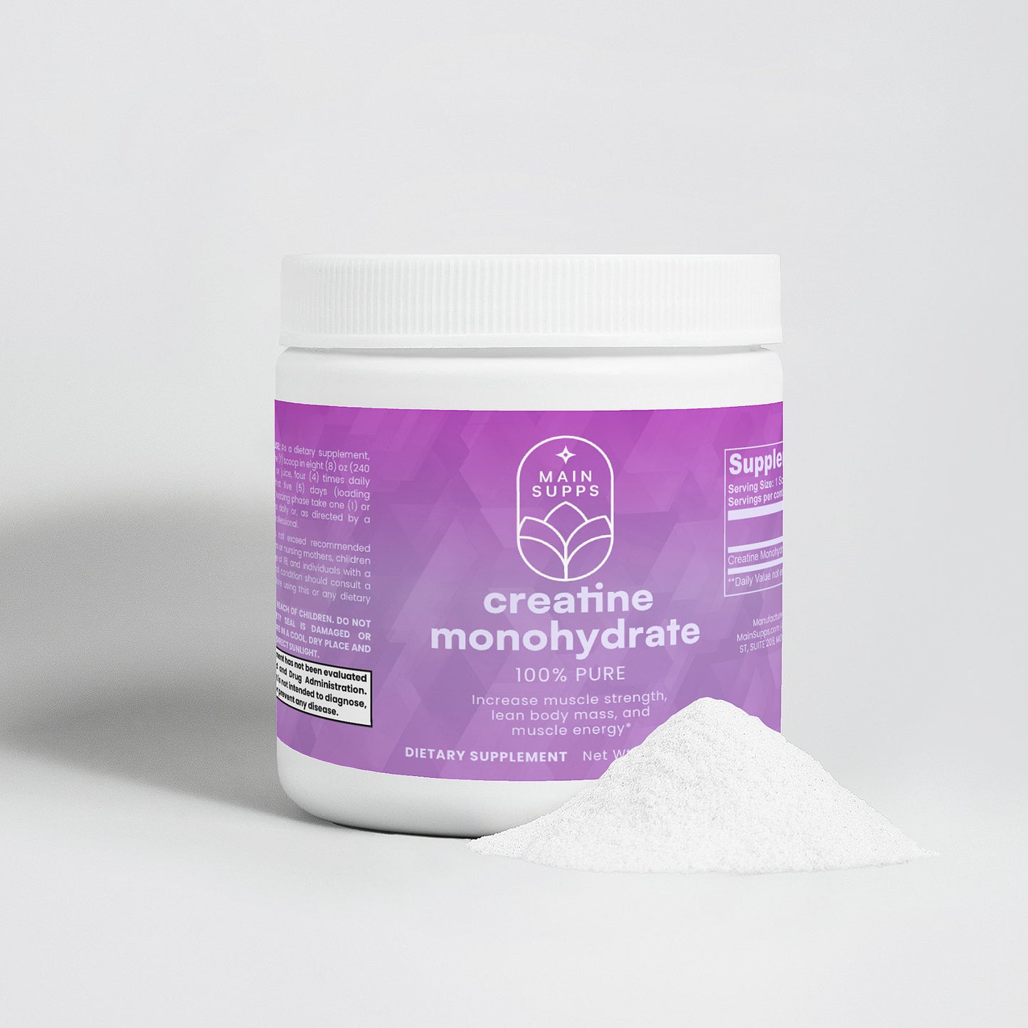 MainSupps Creatine Monohydrate