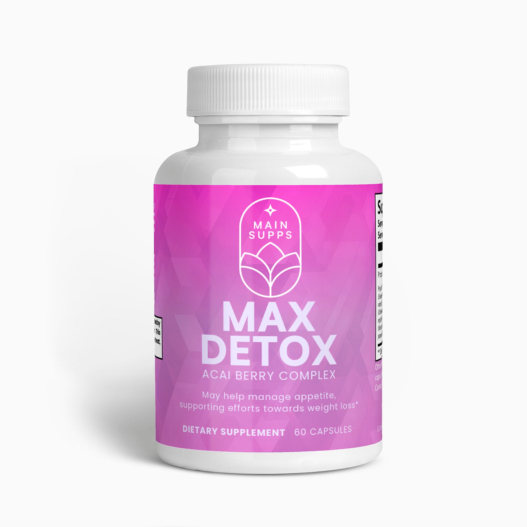 MainSupps Max Detox Acai Berry