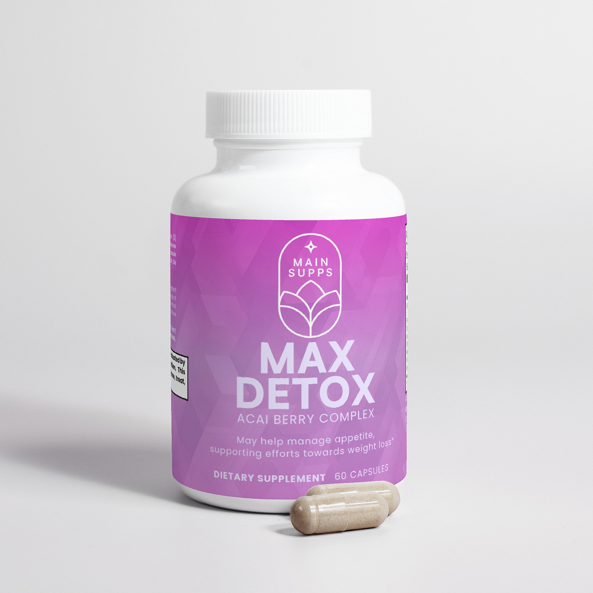 MainSupps Max Detox Acai Berry