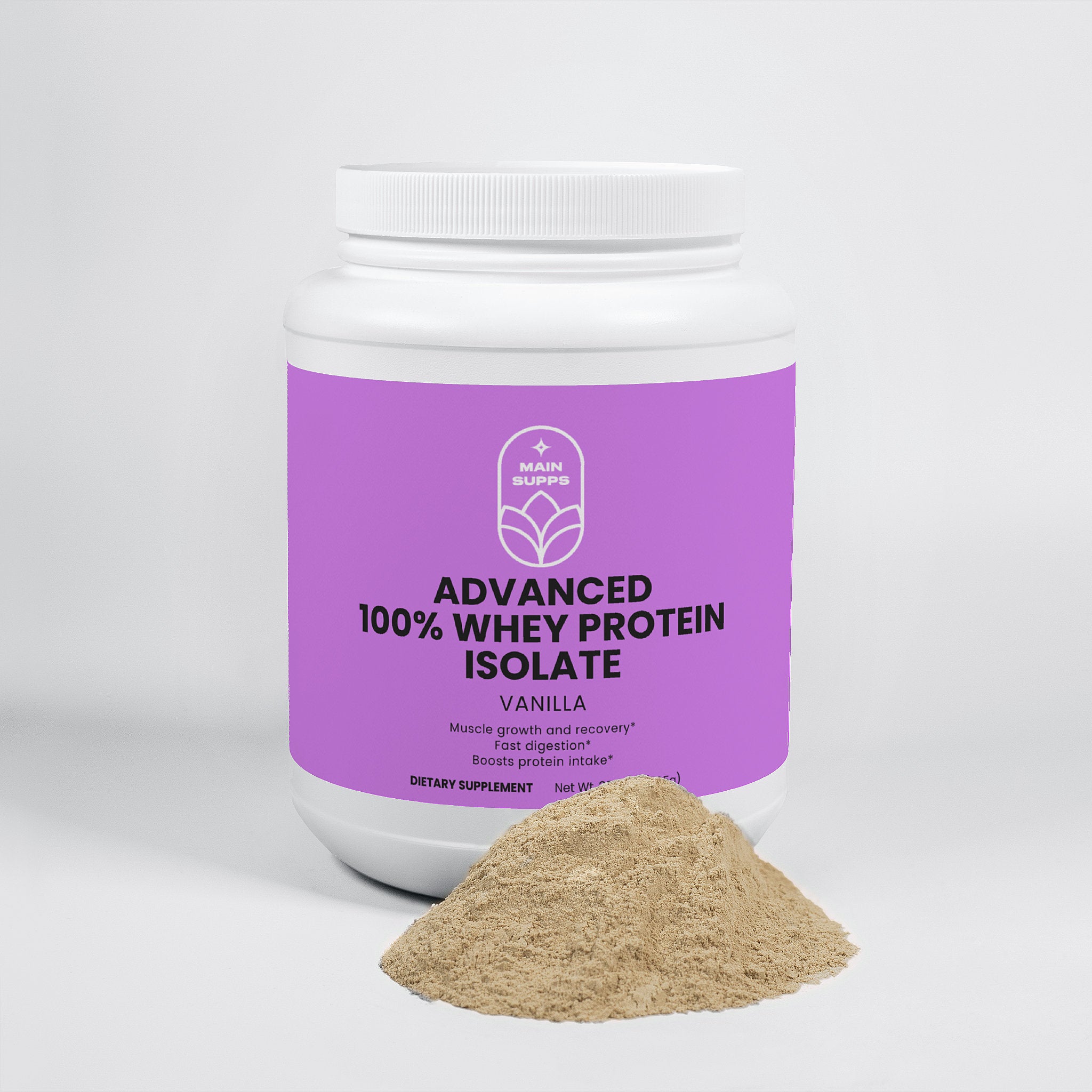 Advanced 100% Whey Protein Isolate (Vanilla)