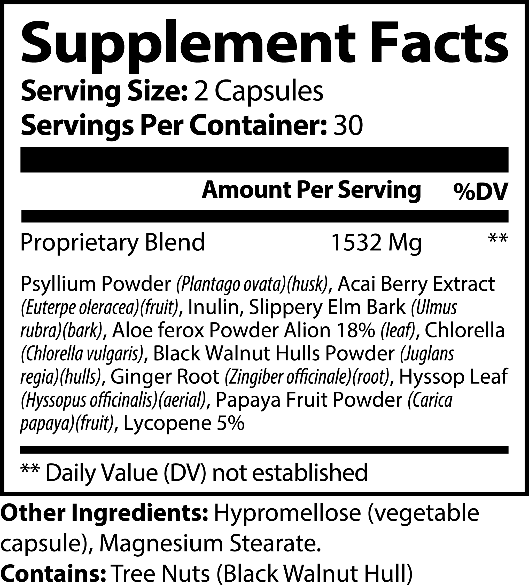 MainSupps Max Detox Acai Berry