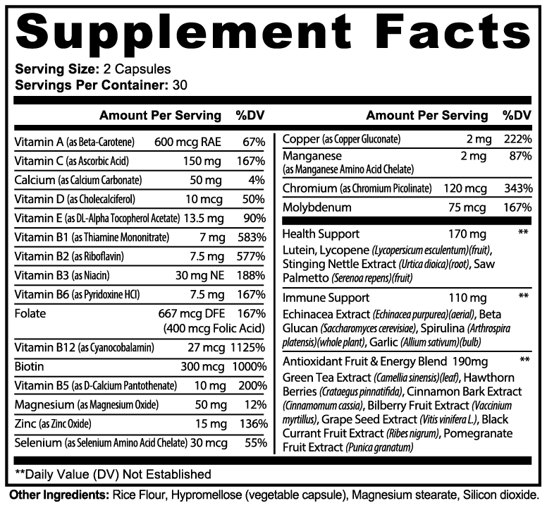 MainSupps Multivitamin Complete