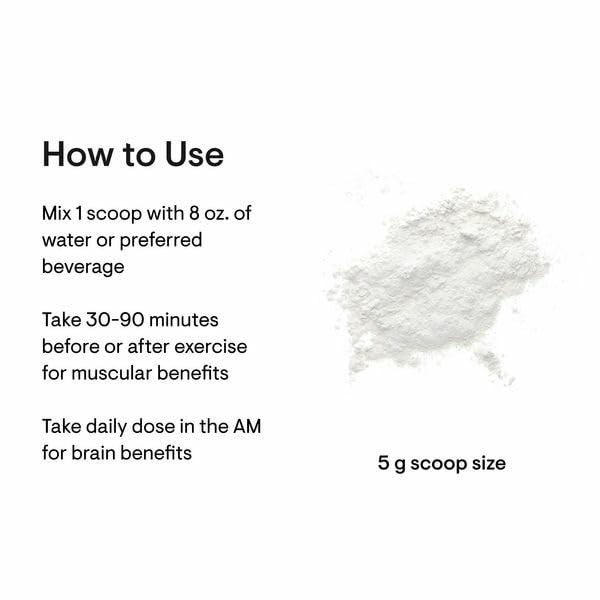 THORNE - Creatine - Creatine Monohydrate, Amino Acid Powder - Support Muscles, Cellular Energy and Cognitive Function* - Gluten-Free, Keto - NSF Certified for Sport - 32 Oz - 180 Servings