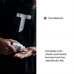 THORNE Basic Nutrients 2/Day - Comprehensive Daily Multivitamin with Optimal Bioavailability - Vitamin & Mineral Formula - Gluten, Dairy & Soy-Free - 60 Capsules - 30 Servings
