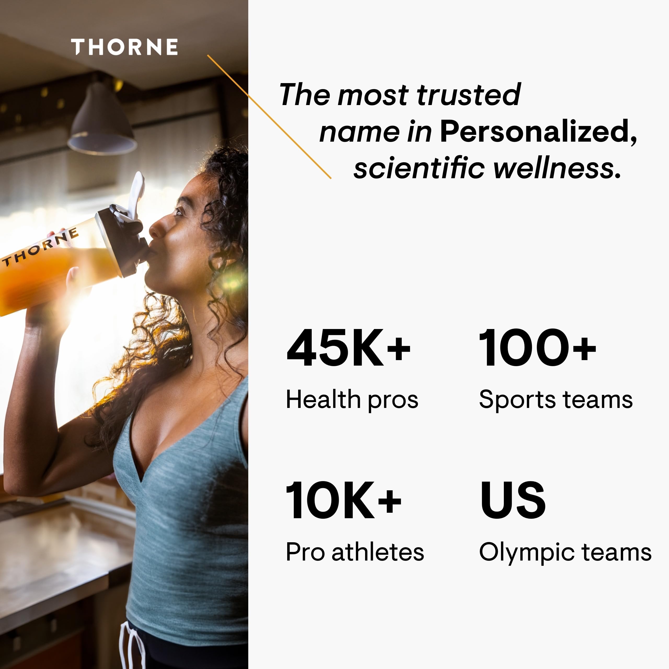 THORNE - Creatine - Creatine Monohydrate, Amino Acid Powder - Support Muscles, Cellular Energy and Cognitive Function* - Gluten-Free, Keto - NSF Certified for Sport - 32 Oz - 180 Servings