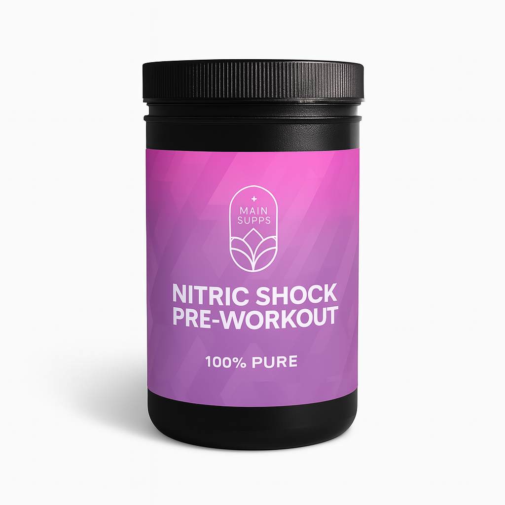 MainSupps Nitric Shock Pre-Workout (Fruit Punch)